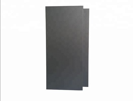 Anodowana srebrno-czarna szara ściana osłonowa z aluminiową ramą