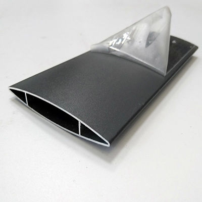 6M Rura namiotowa Anodowane srebrne czarne profile wytłaczane z aluminium