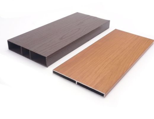 Kolor słojów drewna 6M Biurko z kwadratową rurą Profile aluminiowe