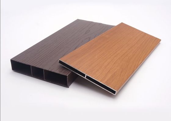 Kolor słojów drewna 6M Biurko z kwadratową rurą Profile aluminiowe